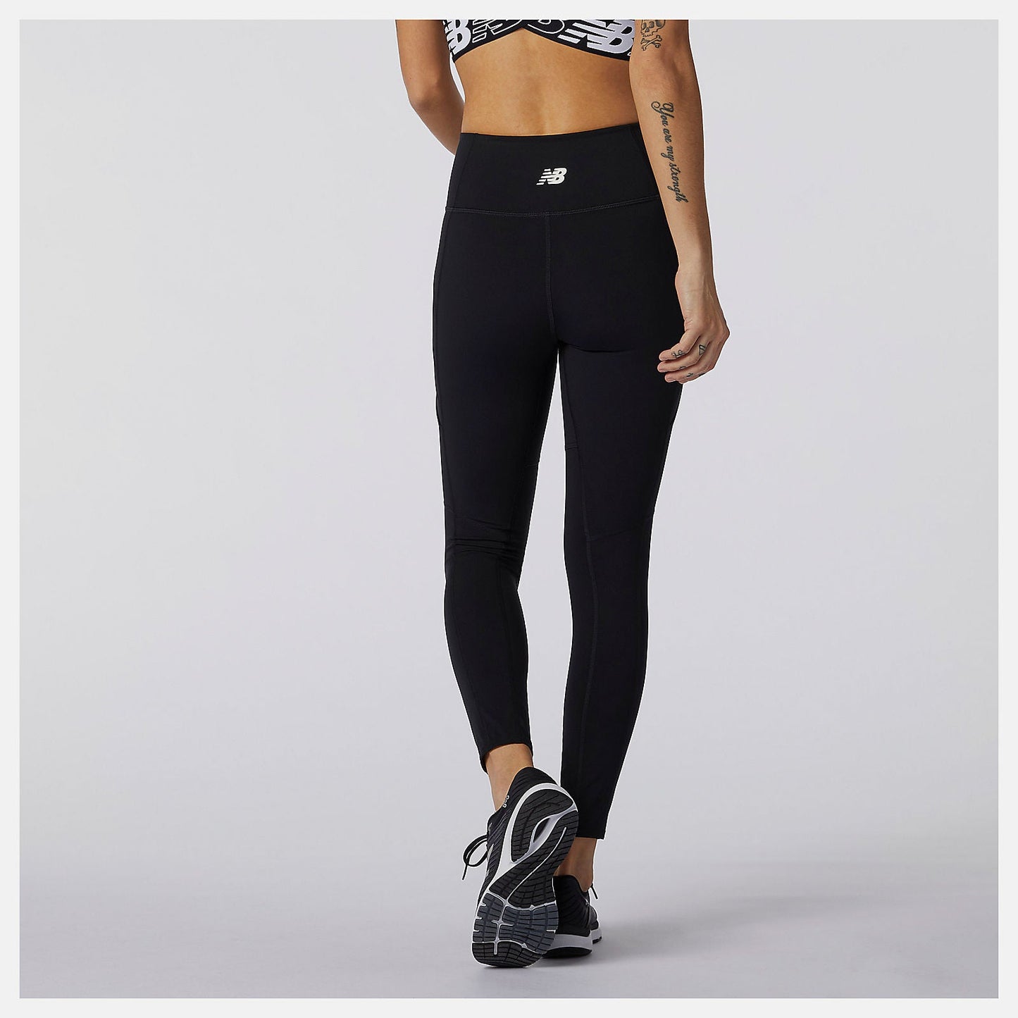 Transform 7/8 NBSleek Tight | New Balance Clothing Black - Women