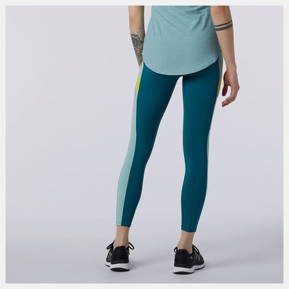 Transform 7/8 NBSleek Tight | New Balance Clothing Mountain Teal - Women