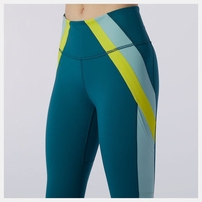 Transform 7/8 NBSleek Tight | New Balance Clothing Mountain Teal - Women