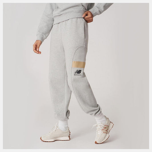 Bandier Fleece Jogger | New Balance Clothing Athletic Grey - Women