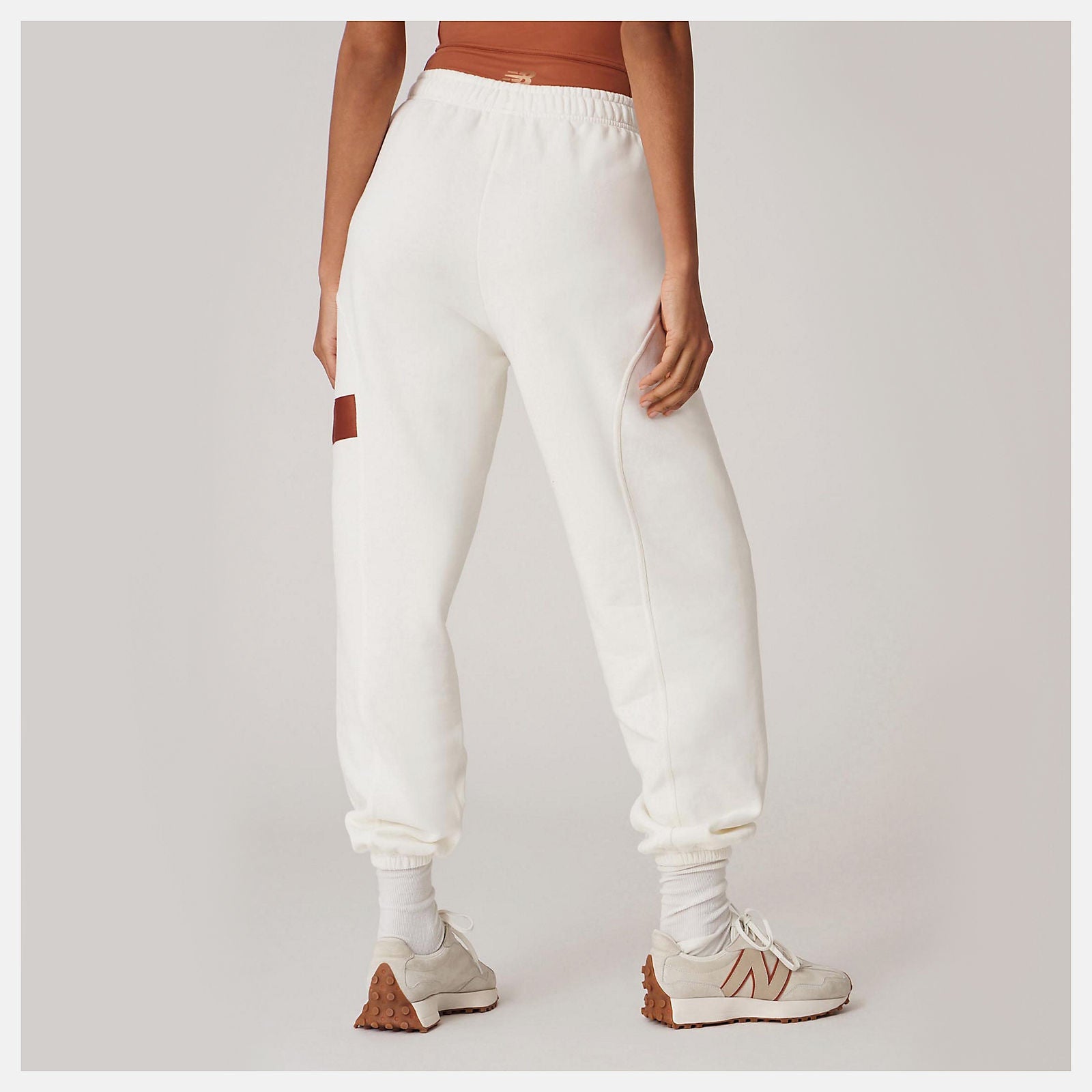 Bandier Fleece Jogger | New Balance Clothing Sea Salt - Women