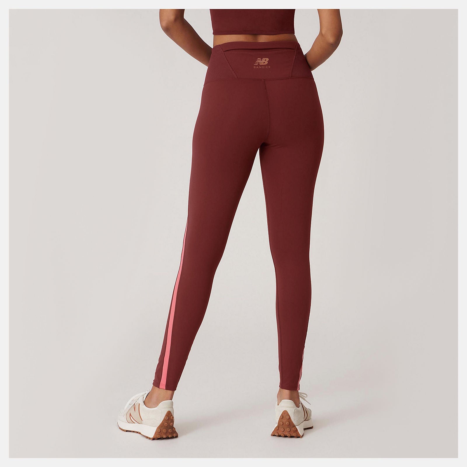Bandier Ultra HR Tight | New Balance Clothing Deep Mauve - Women
