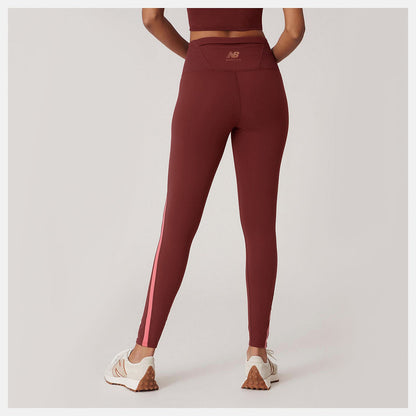 Bandier Ultra HR Tight | New Balance Clothing Deep Mauve - Women