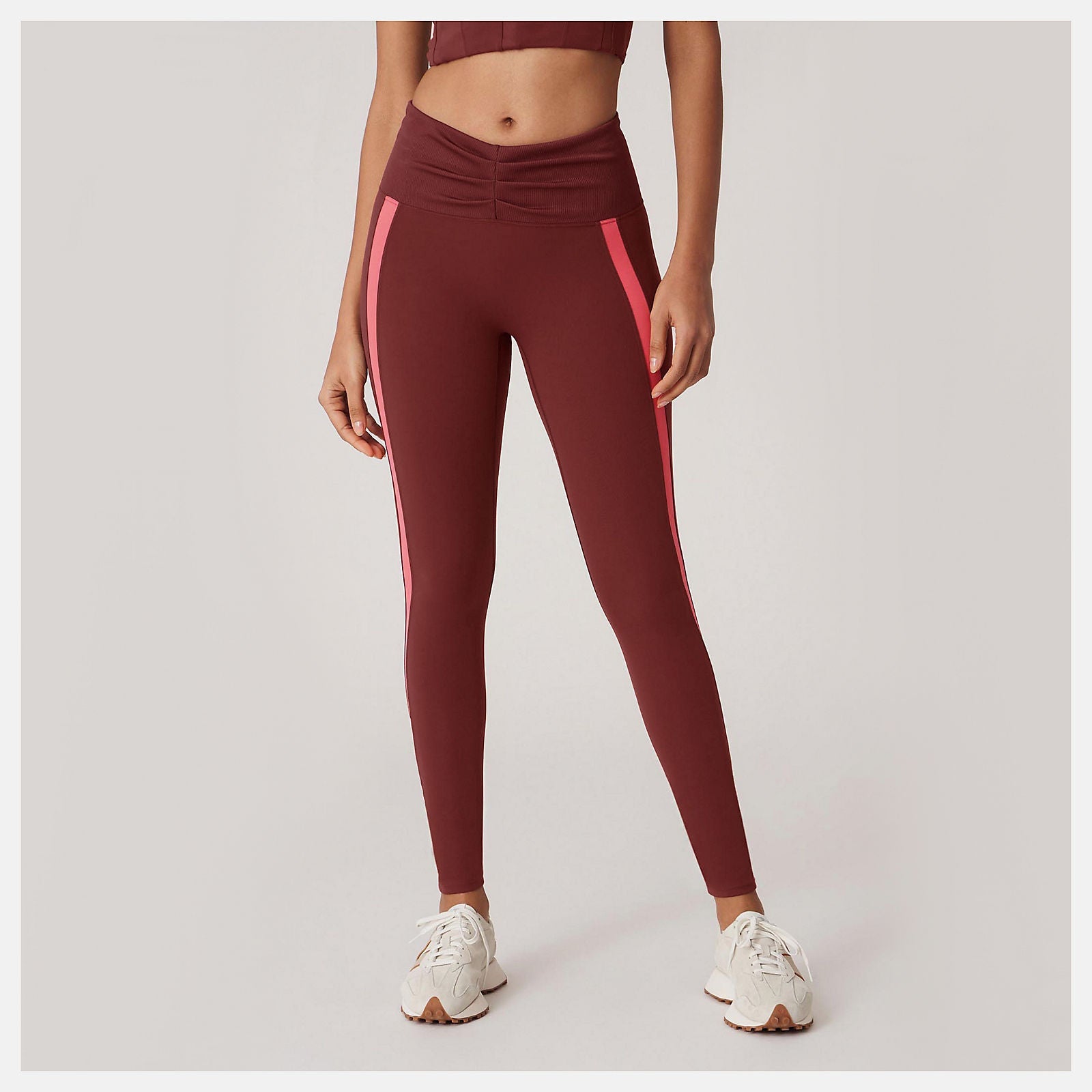 Bandier Ultra HR Tight | New Balance Clothing Deep Mauve - Women