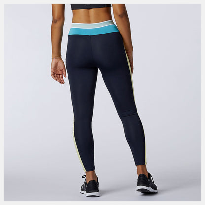 Achiever Remix High Rise 7/8 Tight | New Balance Clothing Yellow - Women