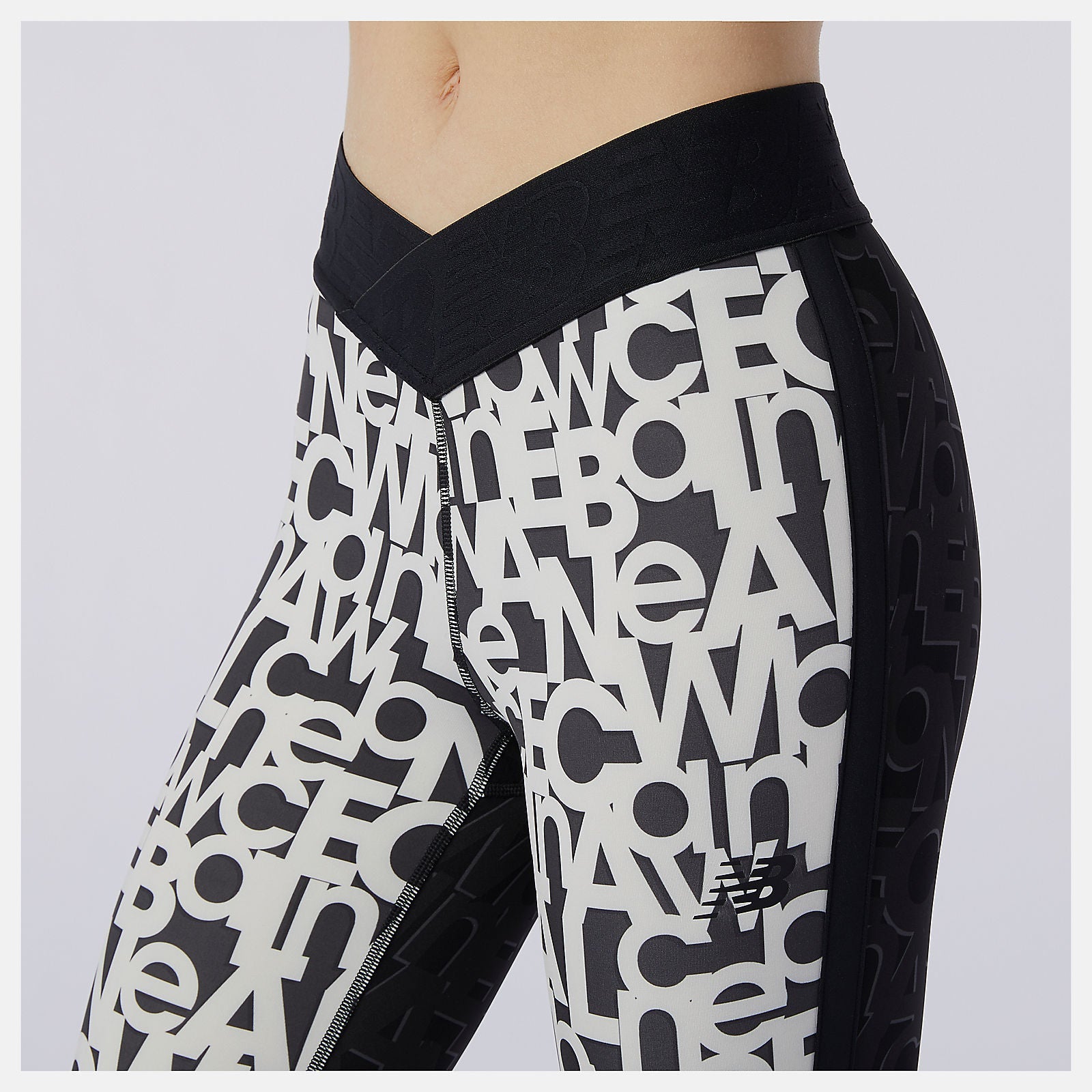 Relentless Printed High Rise 7/8 Tight | New Balance Clothing White - Women