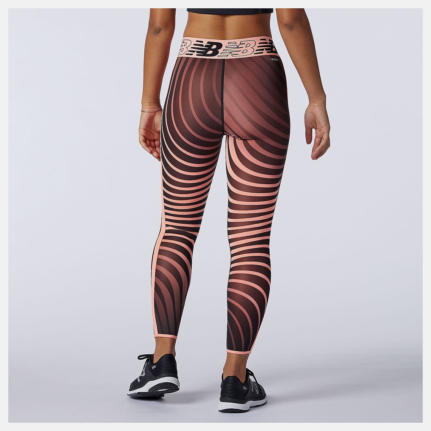 Relentless Printed High Rise 7/8 Tight | New Balance Clothing Paradise Pink - Women