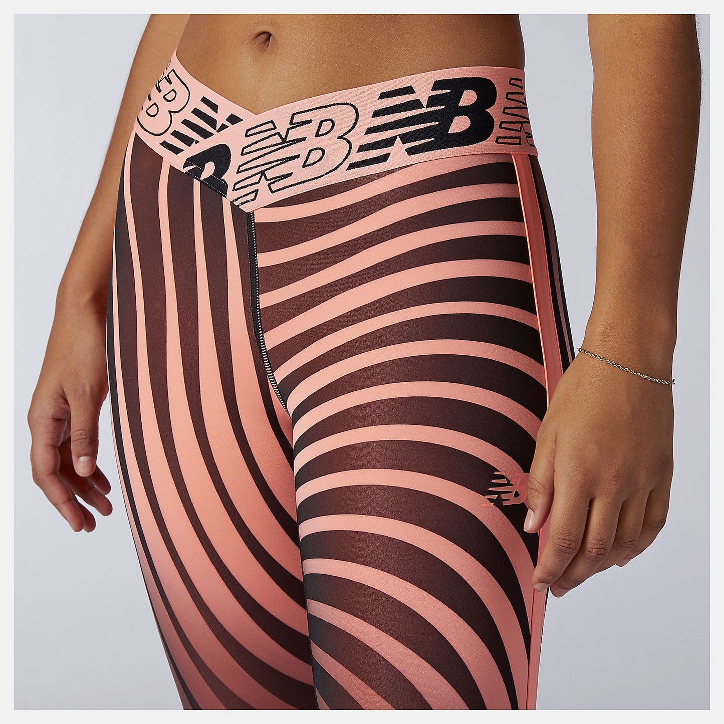 Relentless Printed High Rise 7/8 Tight | New Balance Clothing Paradise Pink - Women