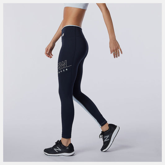 Printed Fast Flight Tight | New Balance Clothing UV Blue Heather - Women