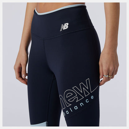 Printed Fast Flight Tight | New Balance Clothing UV Blue Heather - Women