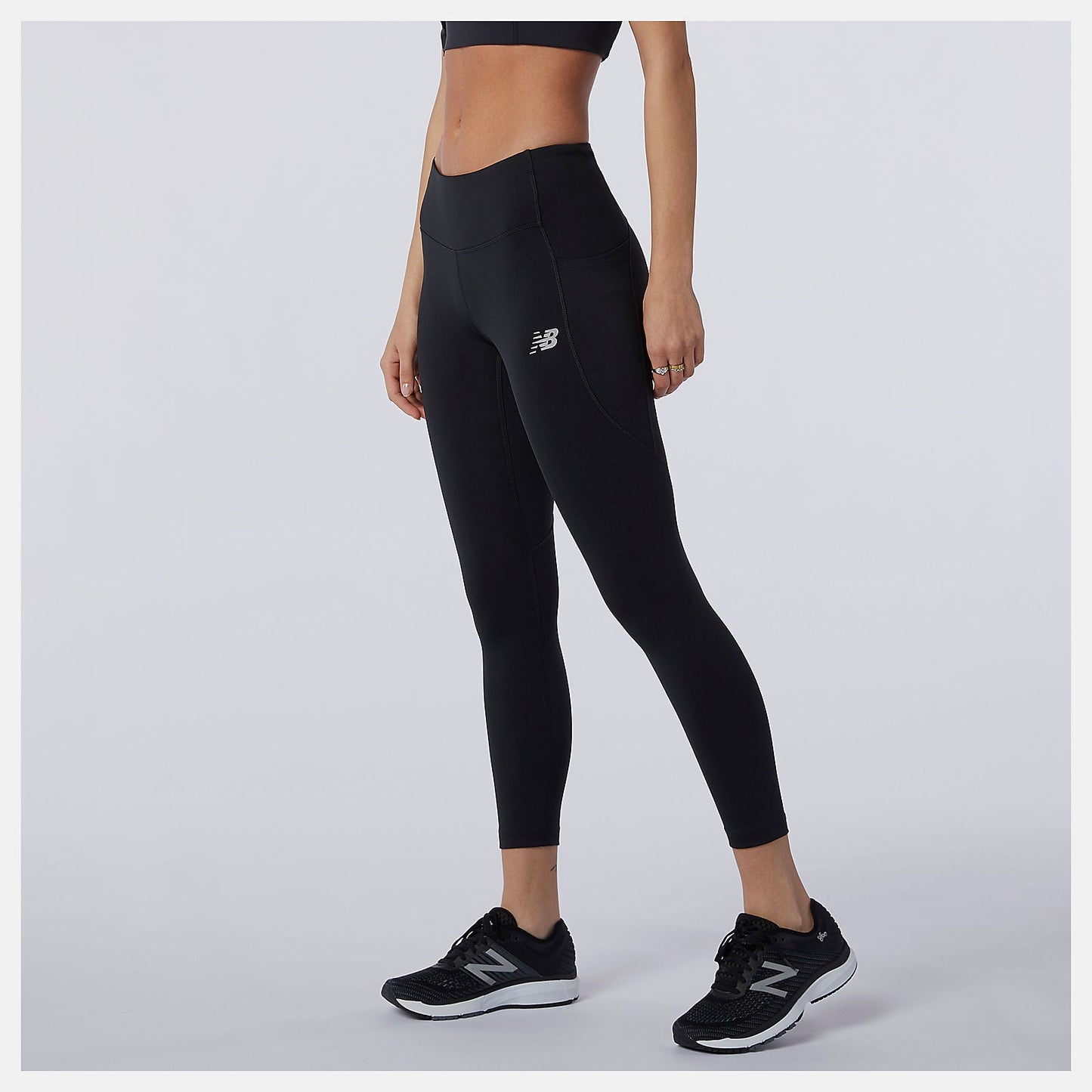 Impact Run Crop | New Balance Clothing Black - Women