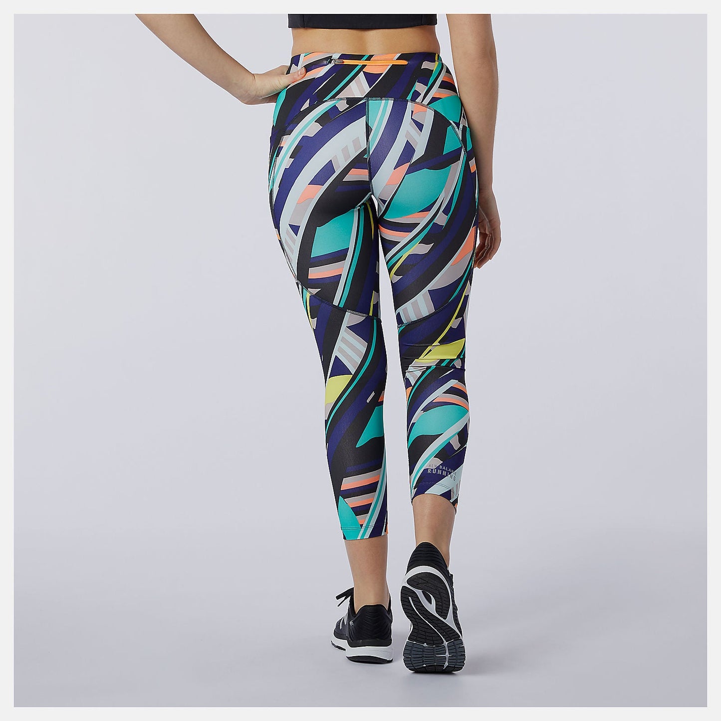 Printed Impact Run Crop | New Balance Clothing Multi Color - Women