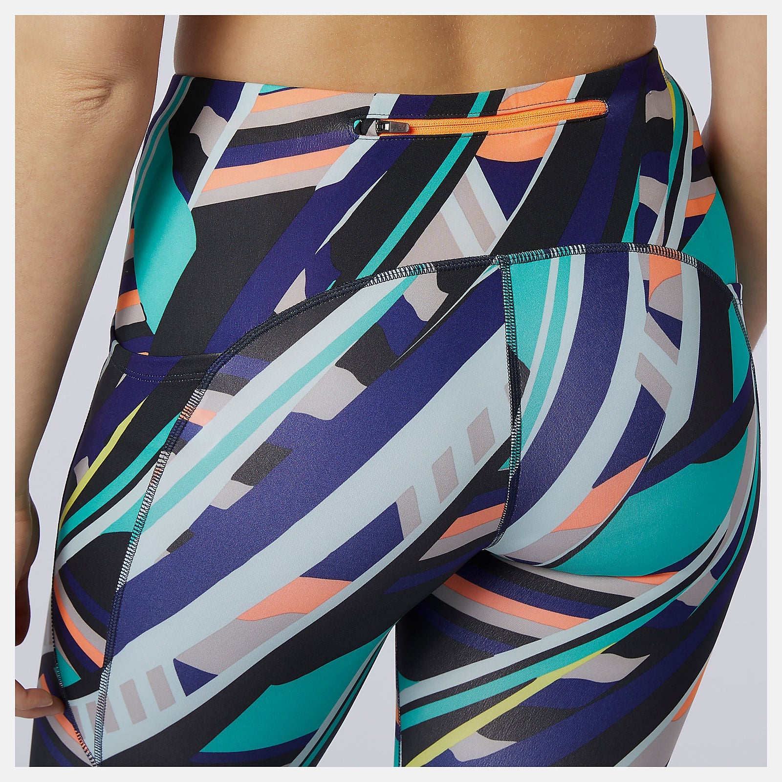 Printed Impact Run Crop | New Balance Clothing Multi Color - Women