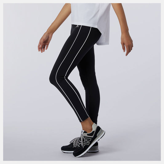 NB Athletics Piping Legging | New Balance Clothing White - Women