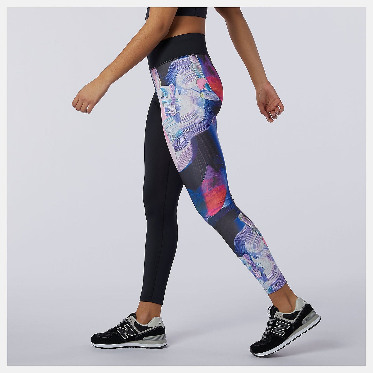 NB Athletics Erin Loree Legging | New Balance Clothing White Print - Women