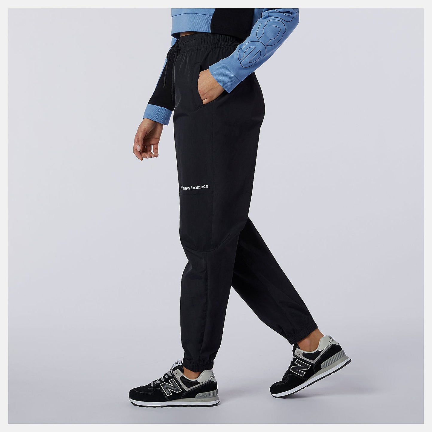 Sport Style Optiks Woven Pant | New Balance Clothing Black - Women