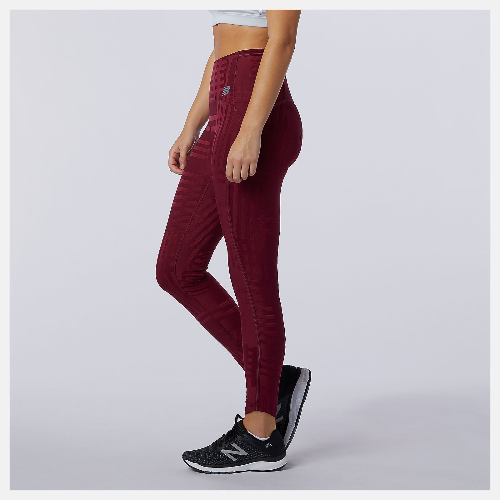 Q Speed Tight | New Balance Clothing Garnet - Women