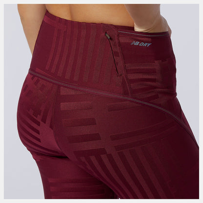 Q Speed Tight | New Balance Clothing Garnet - Women