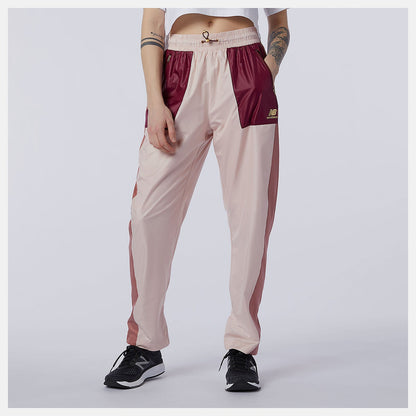 NB Athletics Higher Learning Wind Pant | New Balance Clothing Oyster Pink - Women