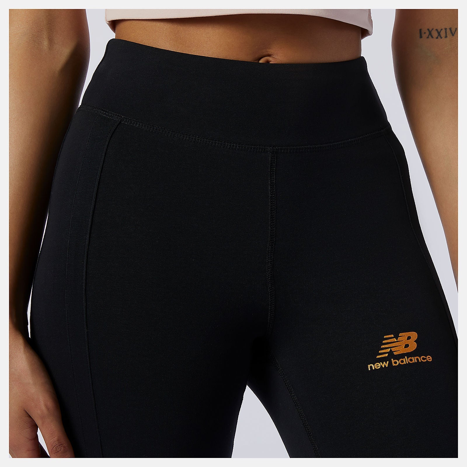 NB Athletics Higher Learning Legging | New Balance Clothing Black - Women