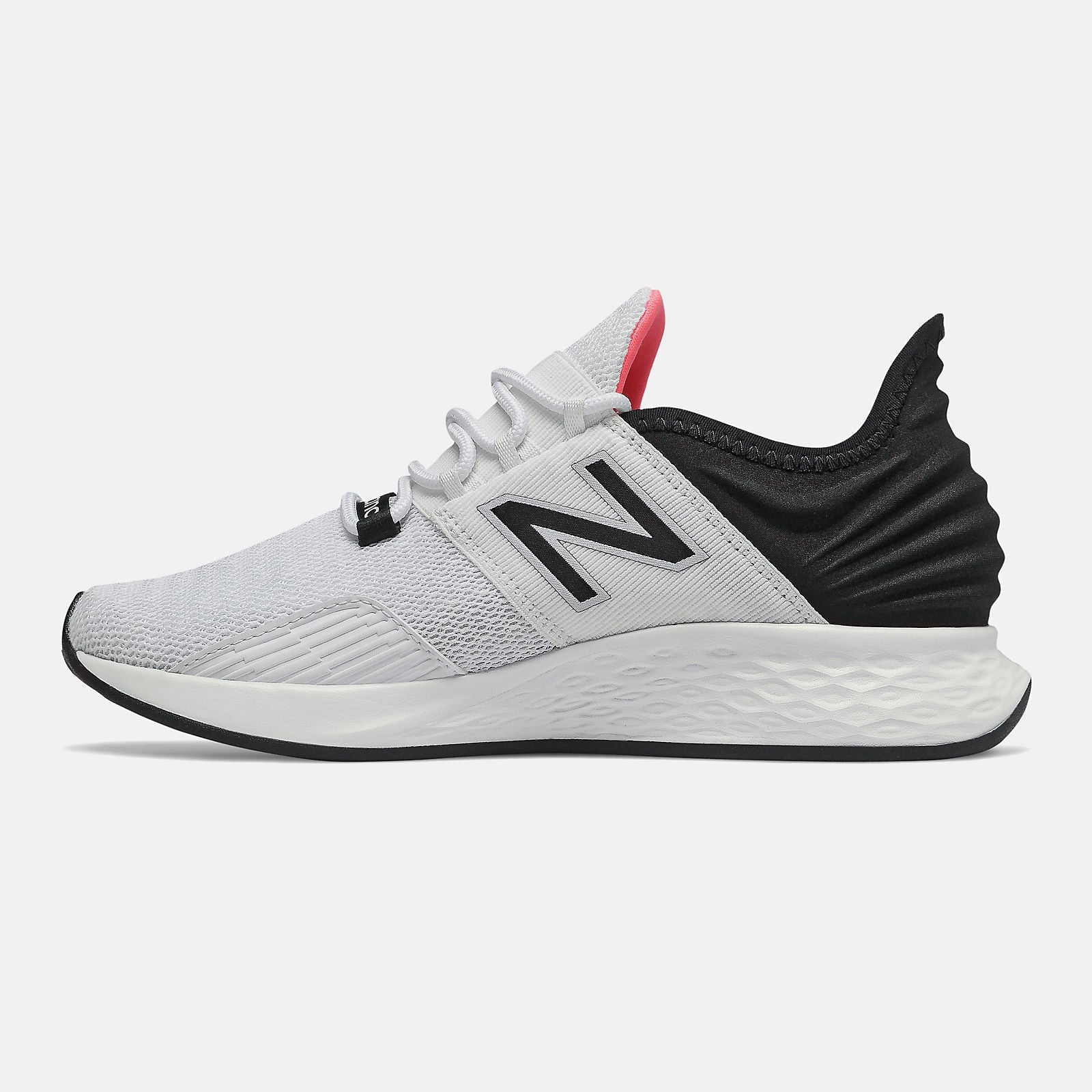 Fresh Foam Roav | New Balance Shoes White/Black and Guava - Women