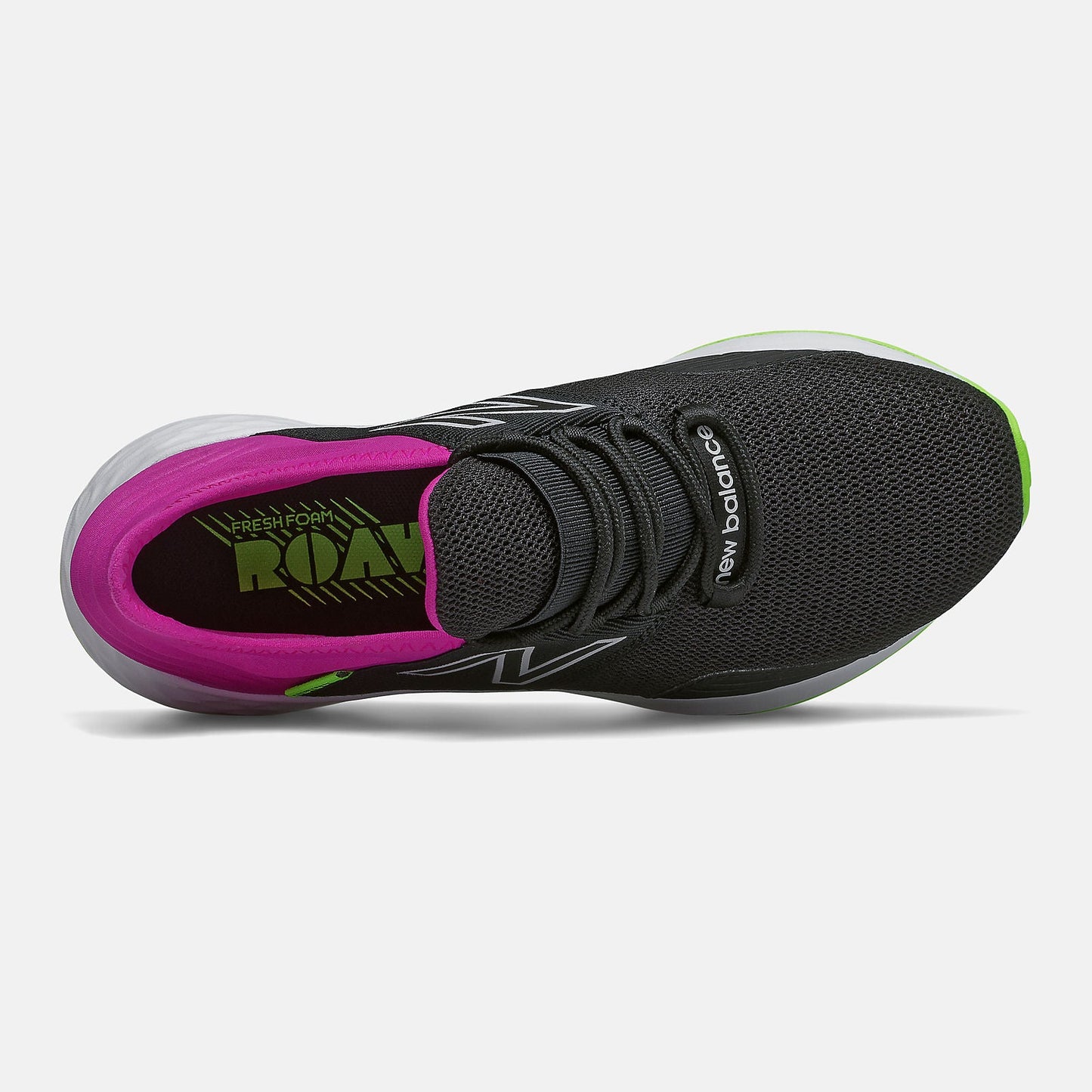 Fresh Foam Roav | New Balance Shoes Black/Poisonberry and Lime Glo - Women