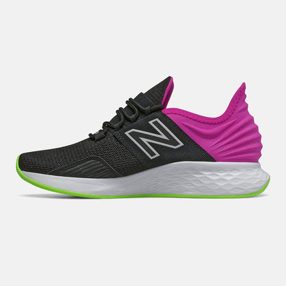 Fresh Foam Roav | New Balance Shoes Black/Poisonberry and Lime Glo - Women