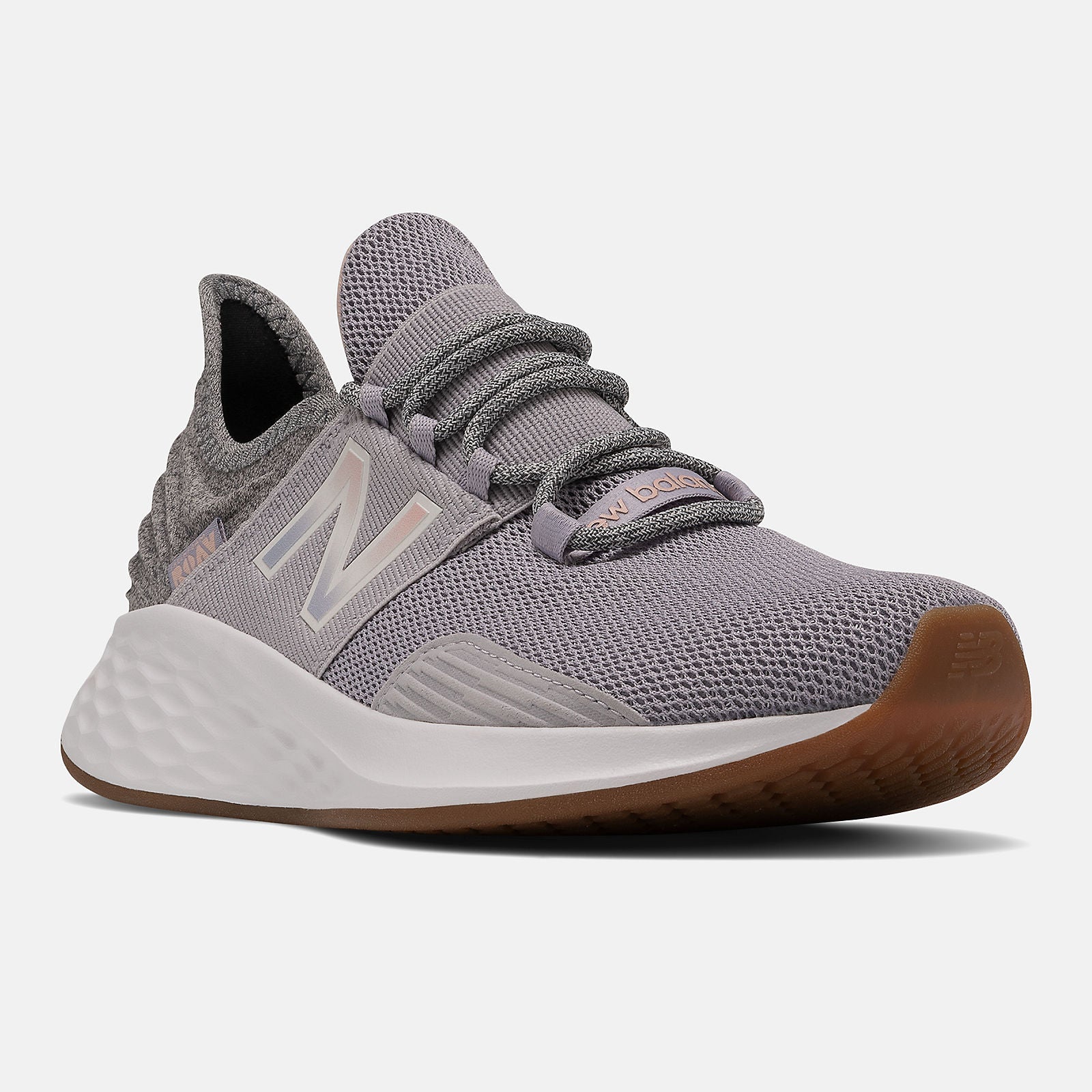 Fresh Foam Roav Tee Shirt | New Balance Shoes Whisper Grey/Oyster Pink - Women