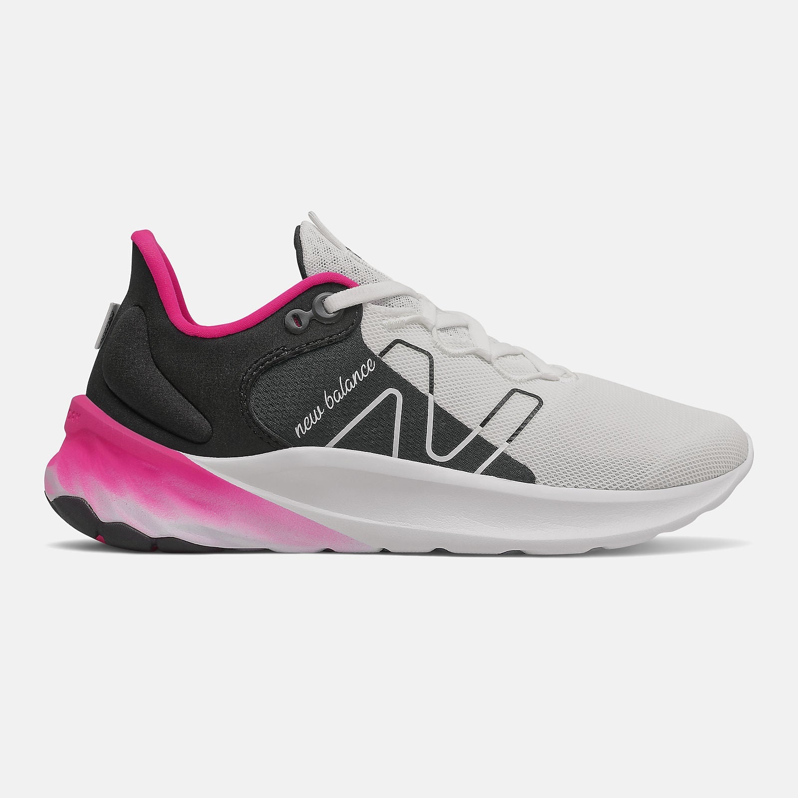 Fresh Foam Roav v2 | New Balance Shoes White/Black - Women