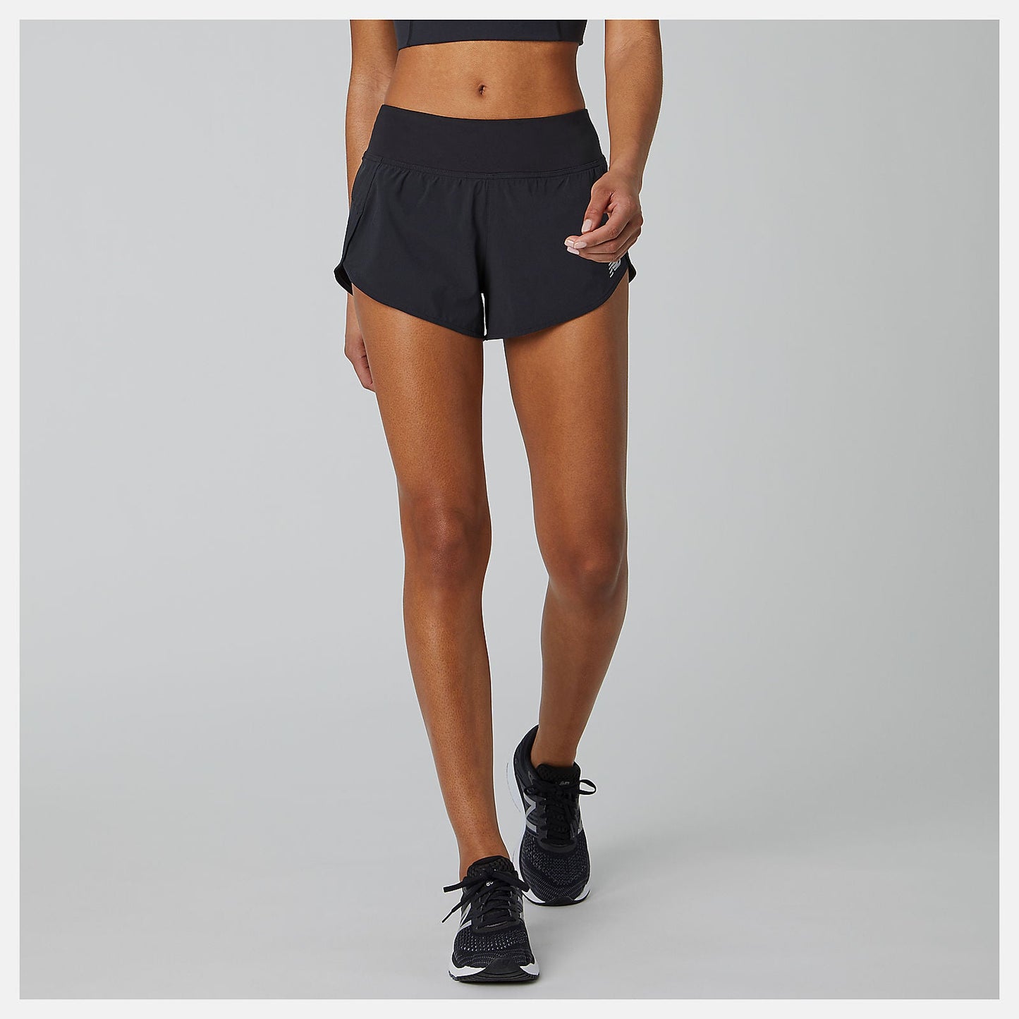 Impact Run Short 3 Inch | New Balance Clothing Black - Women