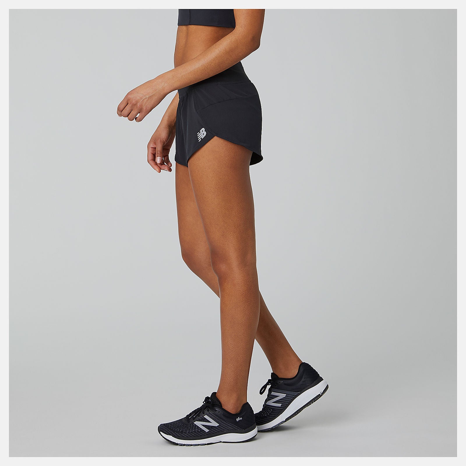 Impact Run Short 3 Inch | New Balance Clothing Black - Women