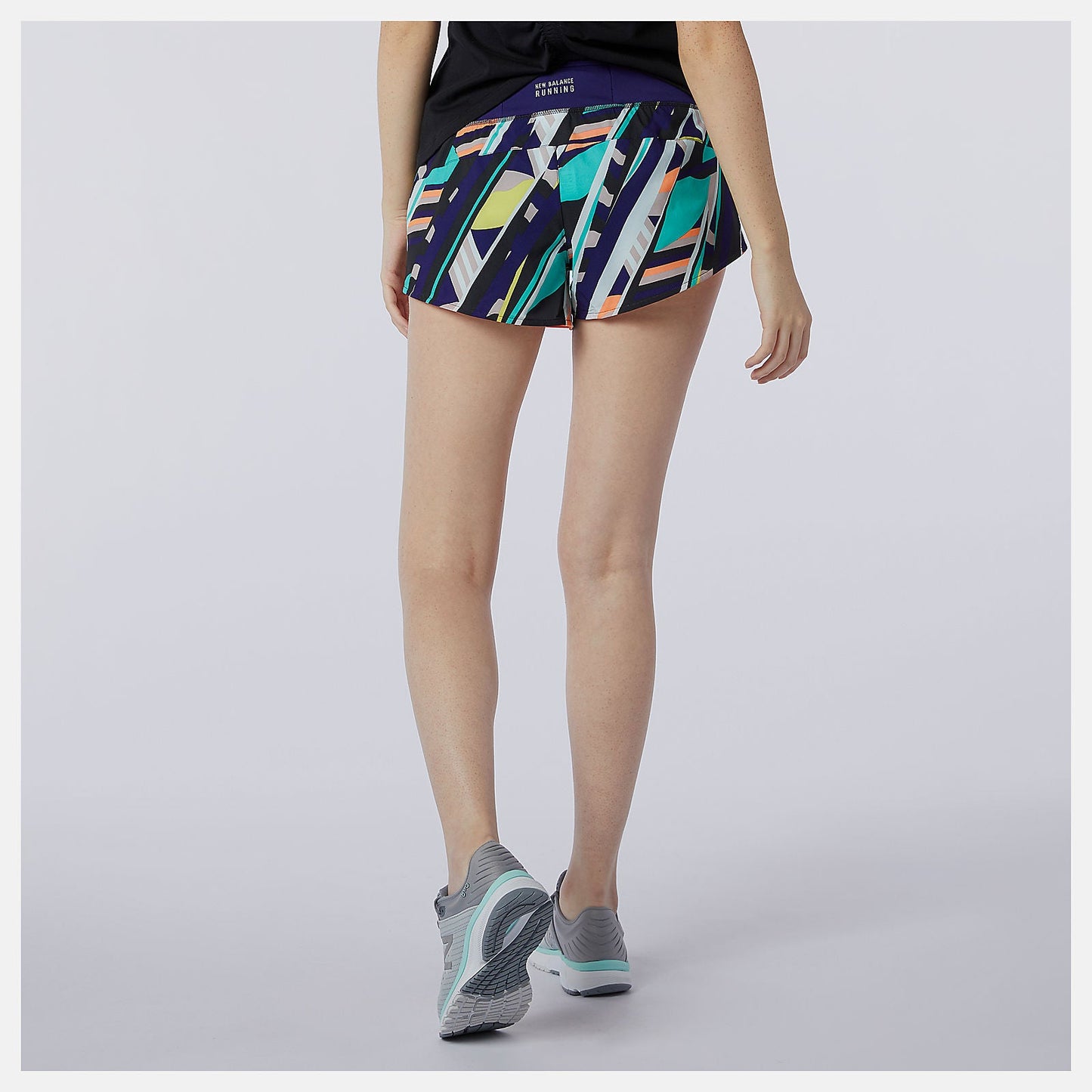 Printed Impact Run Short 3 Inch | New Balance Clothing Multi Color - Women