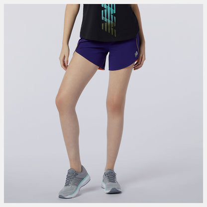 Impact Run Short 5 Inch | New Balance Clothing Virtual Violet - Women