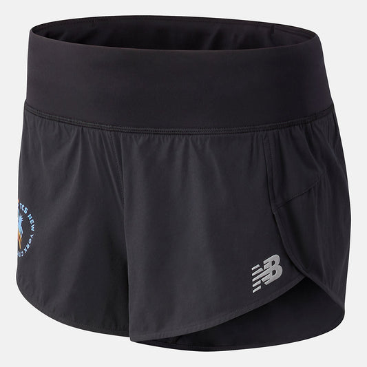 NYC Marathon Impact Run Short 3 inch | New Balance Clothing Black - Women