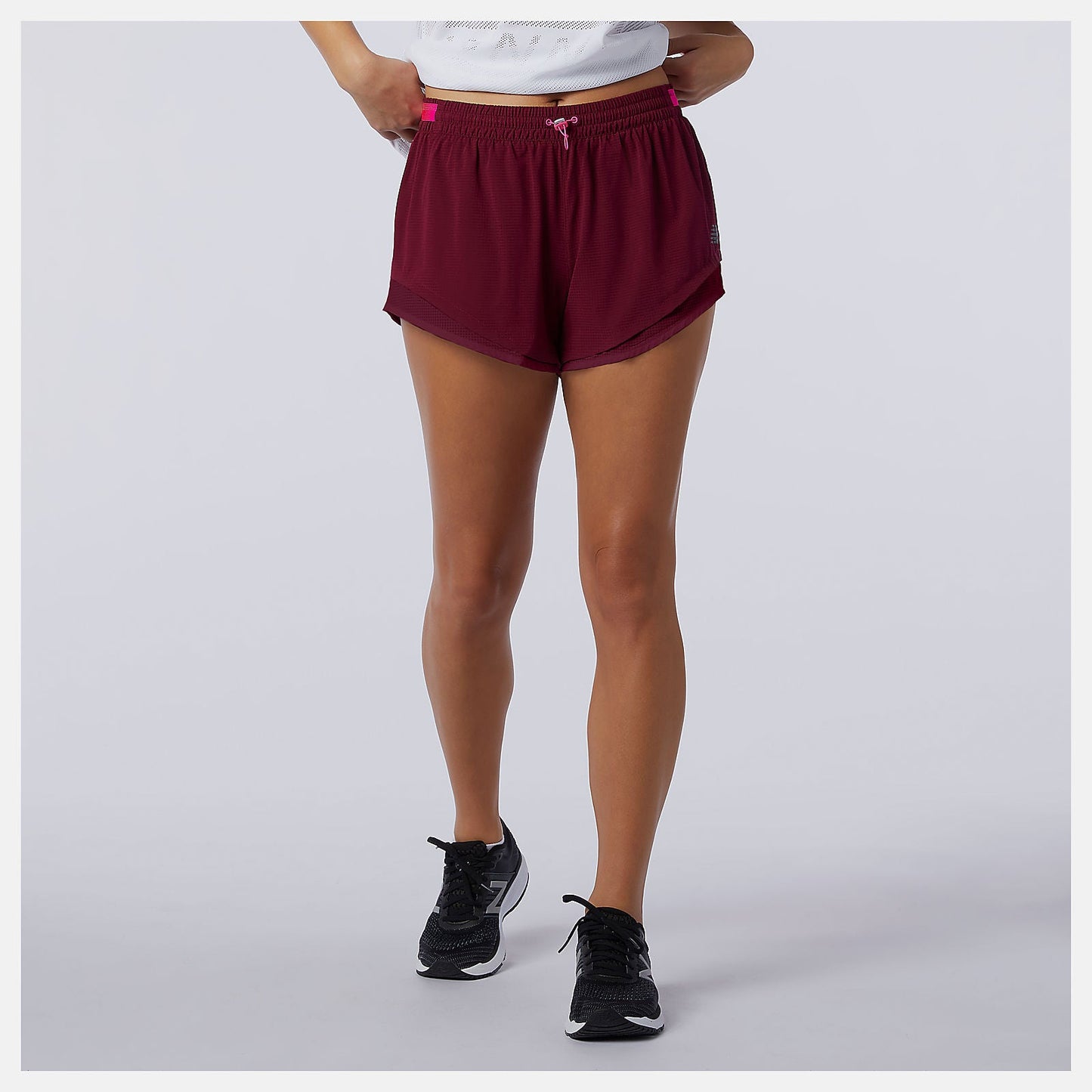Q Speed Fuel Short | New Balance Clothing Garnet - Women