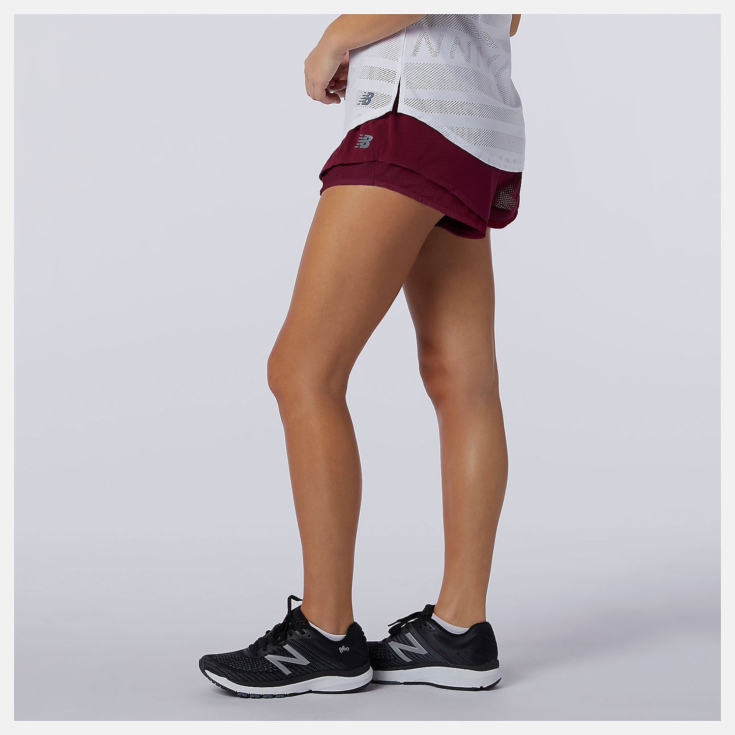 Q Speed Fuel Short | New Balance Clothing Garnet - Women
