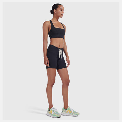 Staud Lace Up Fitted Short | New Balance Clothing Black - Women