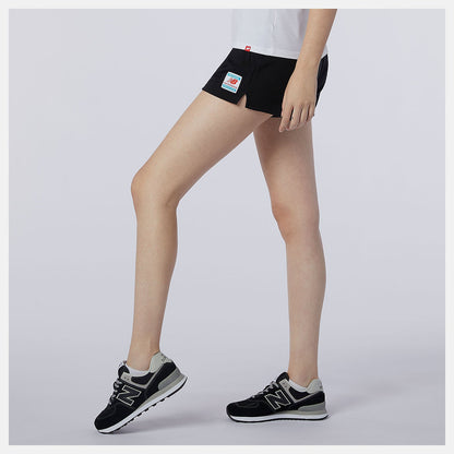 NB Essentials Knit Short | New Balance Clothing Black - Women