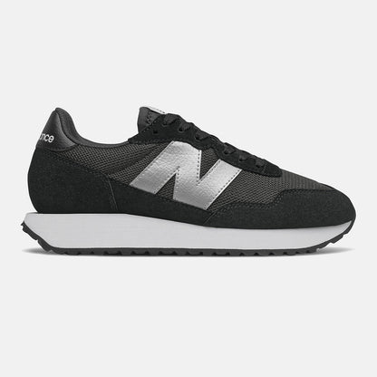 237 | New Balance Shoes Black/Silver Metallic - Women