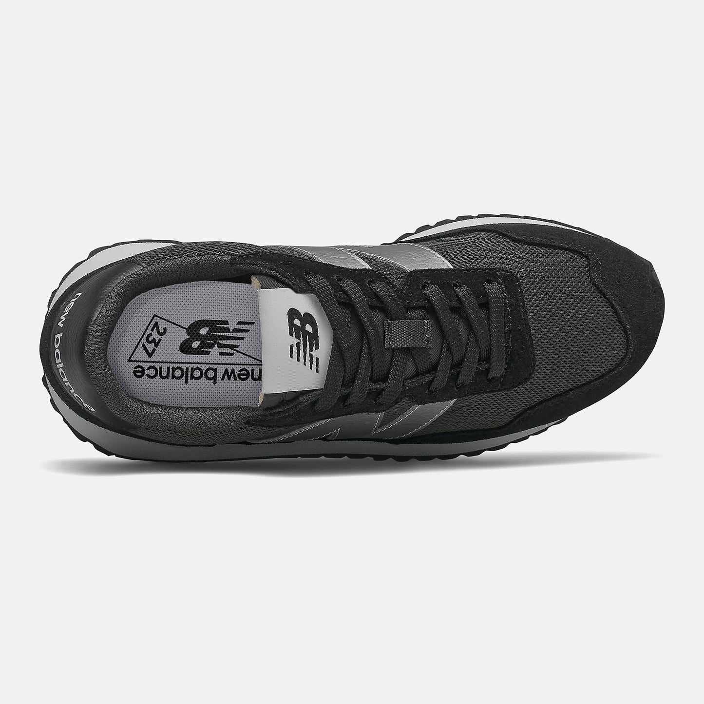 237 | New Balance Shoes Black/Silver Metallic - Women
