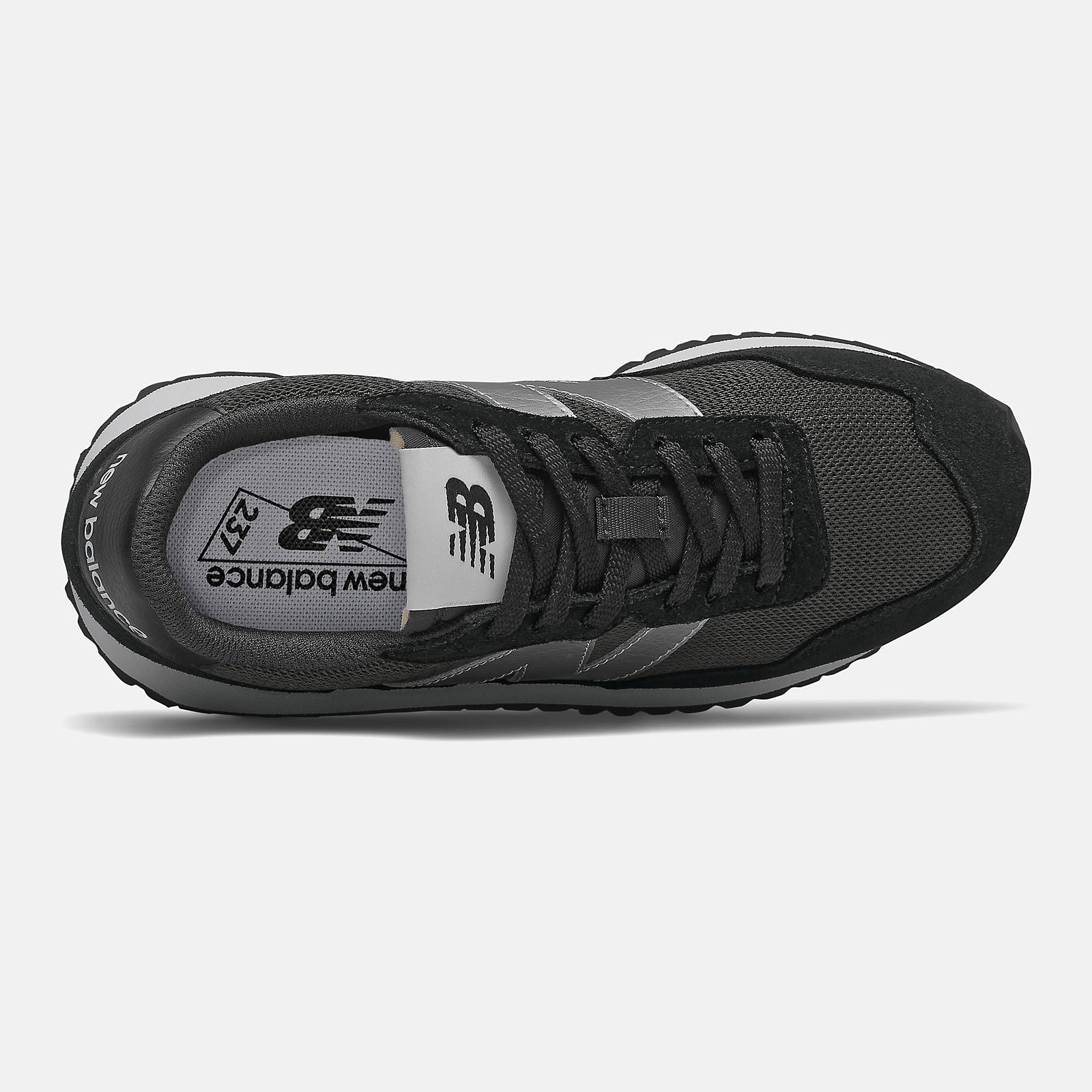237 | New Balance Shoes Black/Silver Metallic - Women