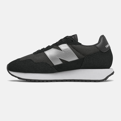 237 | New Balance Shoes Black/Silver Metallic - Women