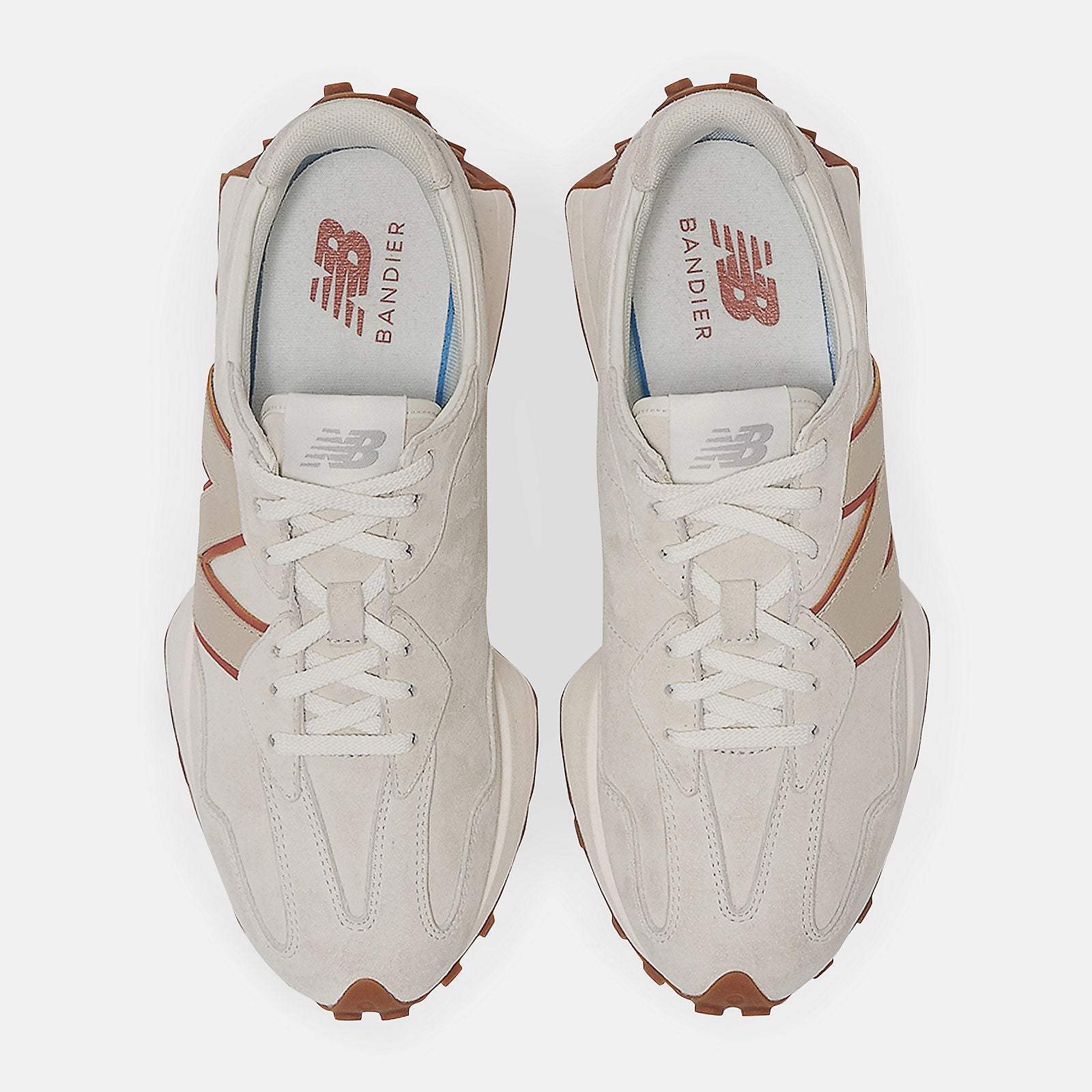 327 | New Balance Shoes Sea Salt/Brown - Women