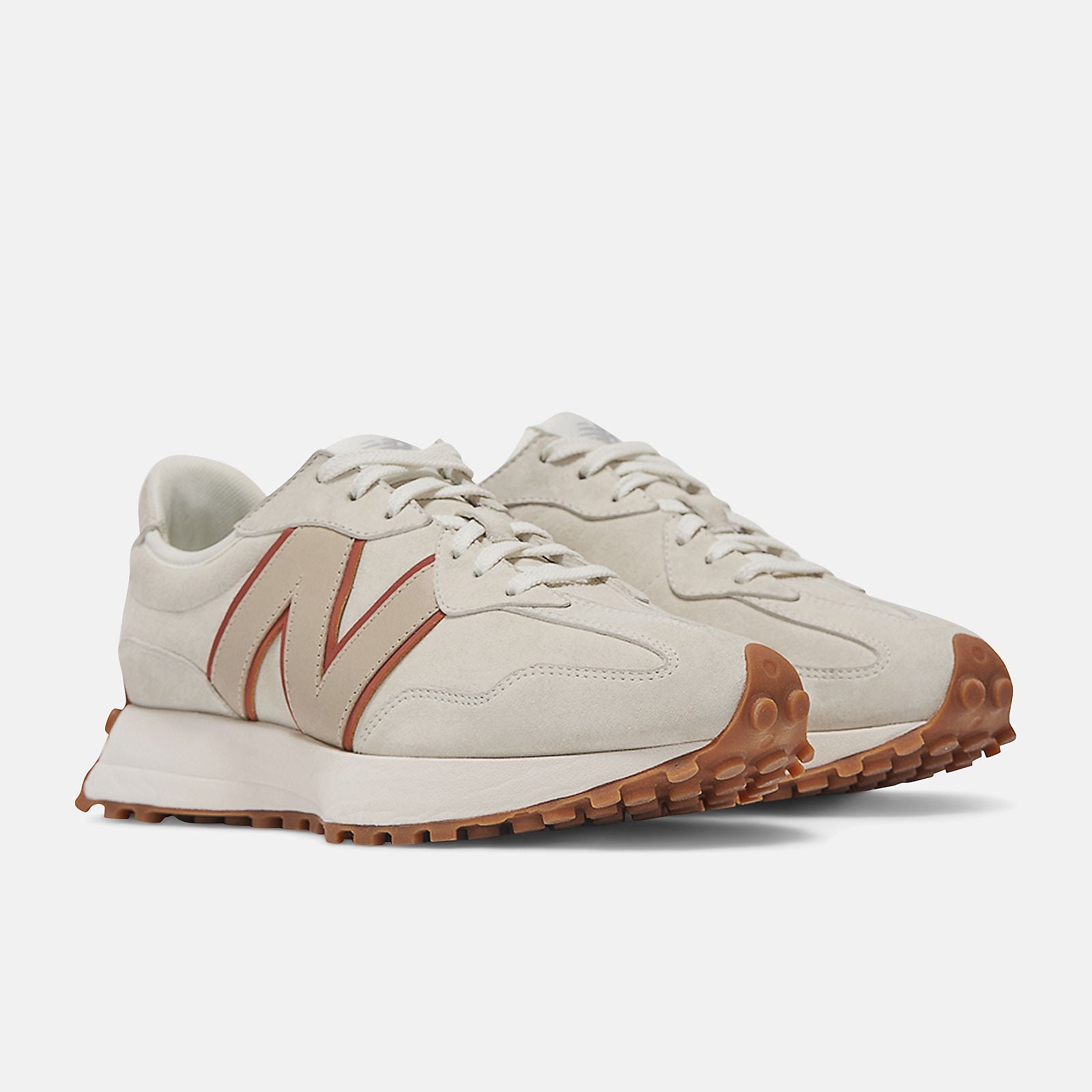 327 | New Balance Shoes Sea Salt/Brown - Women