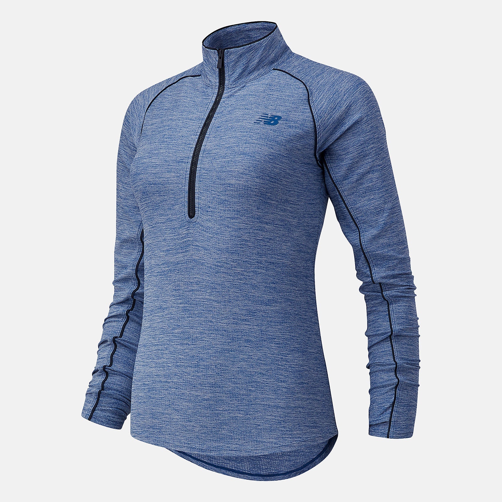 Transform 1/2 Zip | New Balance Clothing Captain Blue - Women