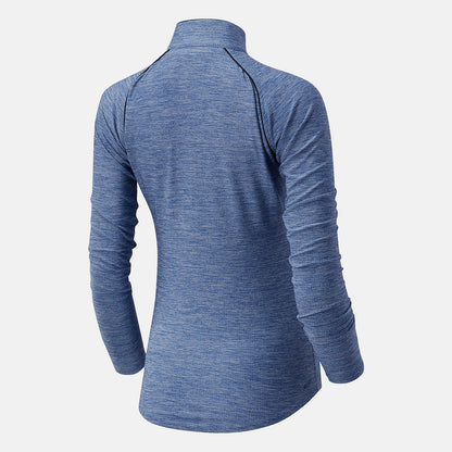 Transform 1/2 Zip | New Balance Clothing Captain Blue - Women