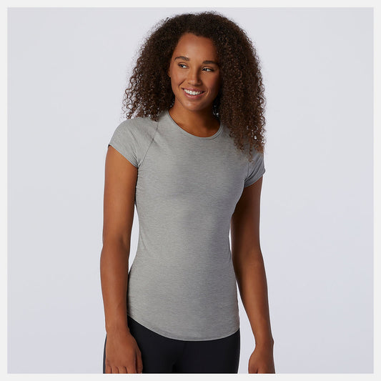 Transform Perfect T | New Balance Clothing Athletic Grey - Women