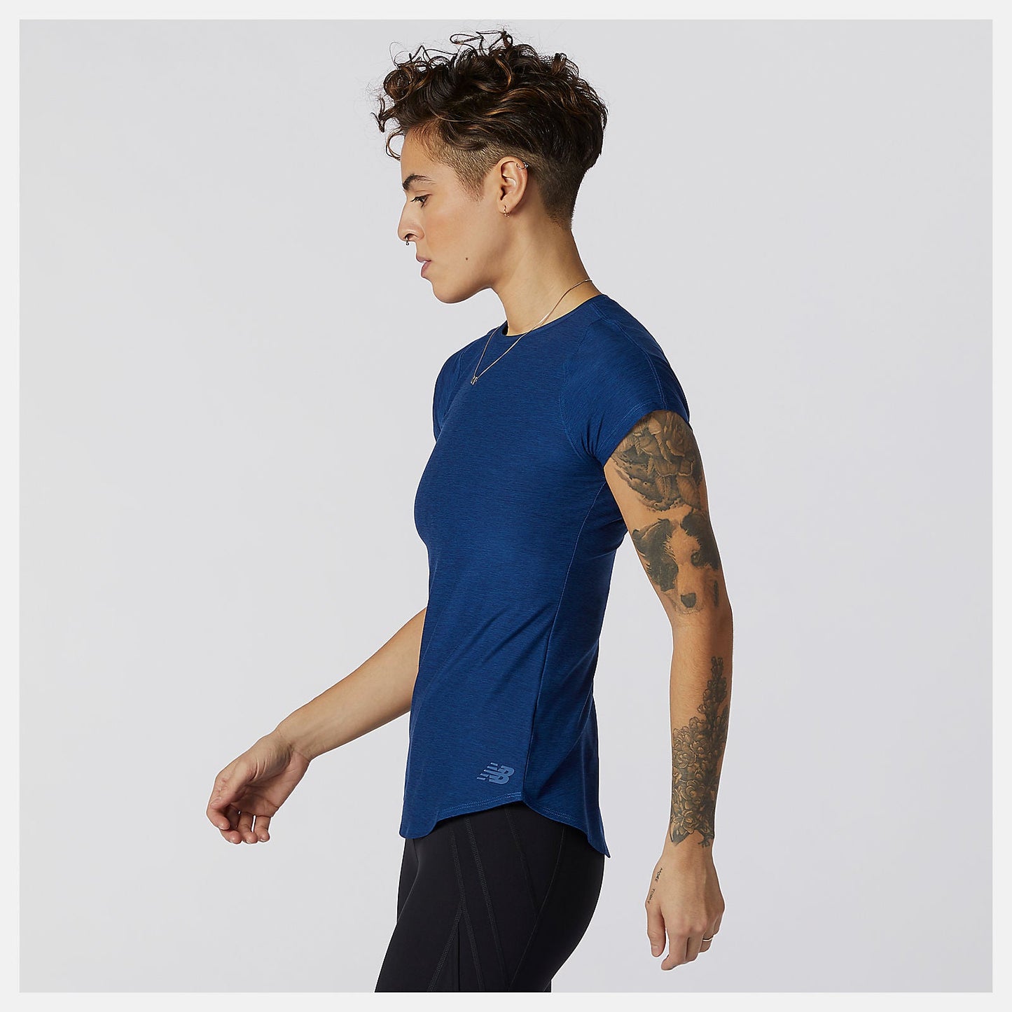 Transform Perfect T | New Balance Clothing Captain Blue - Women