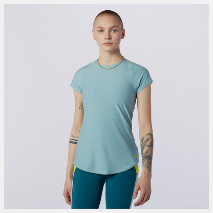 Transform Perfect T | New Balance Clothing Storm Blue - Women