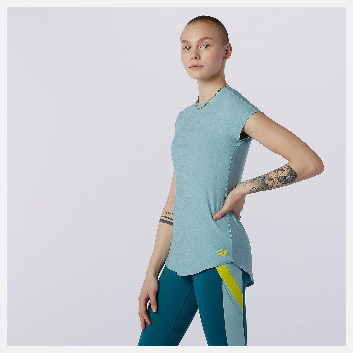 Transform Perfect T | New Balance Clothing Storm Blue - Women
